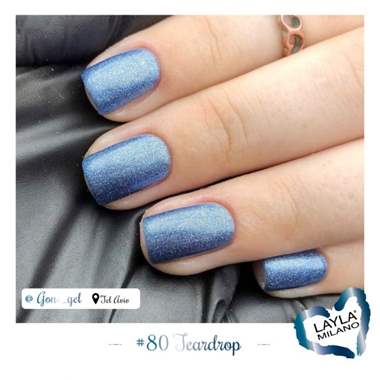 לק ג'ל לילה מילאנו 80 -Teardrop : image 2