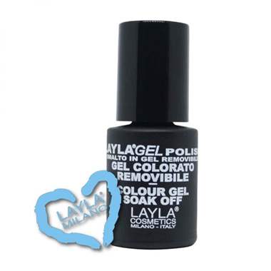 לק ג'ל לילה מילאנו 172 – Light Fluo Blue : image 1