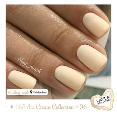 לק ג'ל לילה מילאנו 165 – Ice Cream Collection #6 : image 2