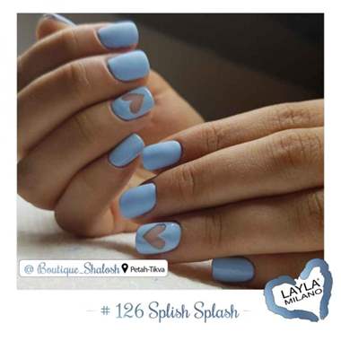 לק ג'ל לילה מילאנו 126 – Splish Splash : image 2