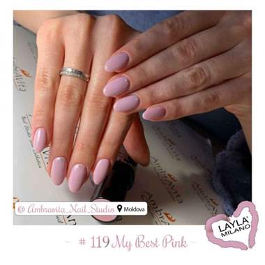 לק ג'ל לילה מילאנו 119 – My Best Pink : image 2