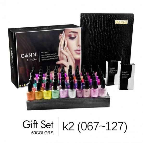 סט 60 גוונים לק ג