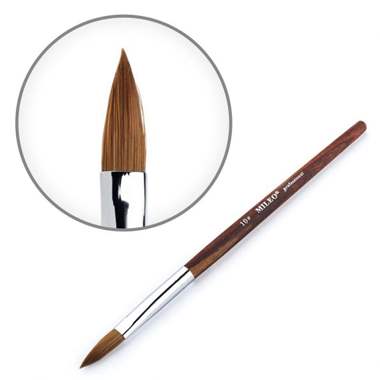 מכחול MILEO professional #10 לאקריל : image 1 מכחול MILEO professional #10 לאקריל : image 1