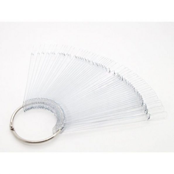 מניפת טיפסים גוון שקוף