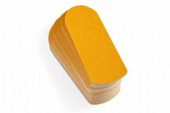 נייר לטש צהוב גס מתחלף 50 יח