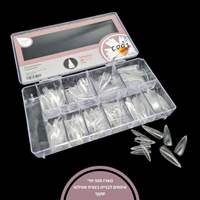 טיפסים לבנייה בצורת סטילטו – גוון שקוף