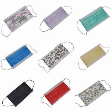 חבילת 50 מסכות כירורגיות בצבעים משתנים : image 1 חבילת 50 מסכות כירורגיות בצבעים משתנים : image 1