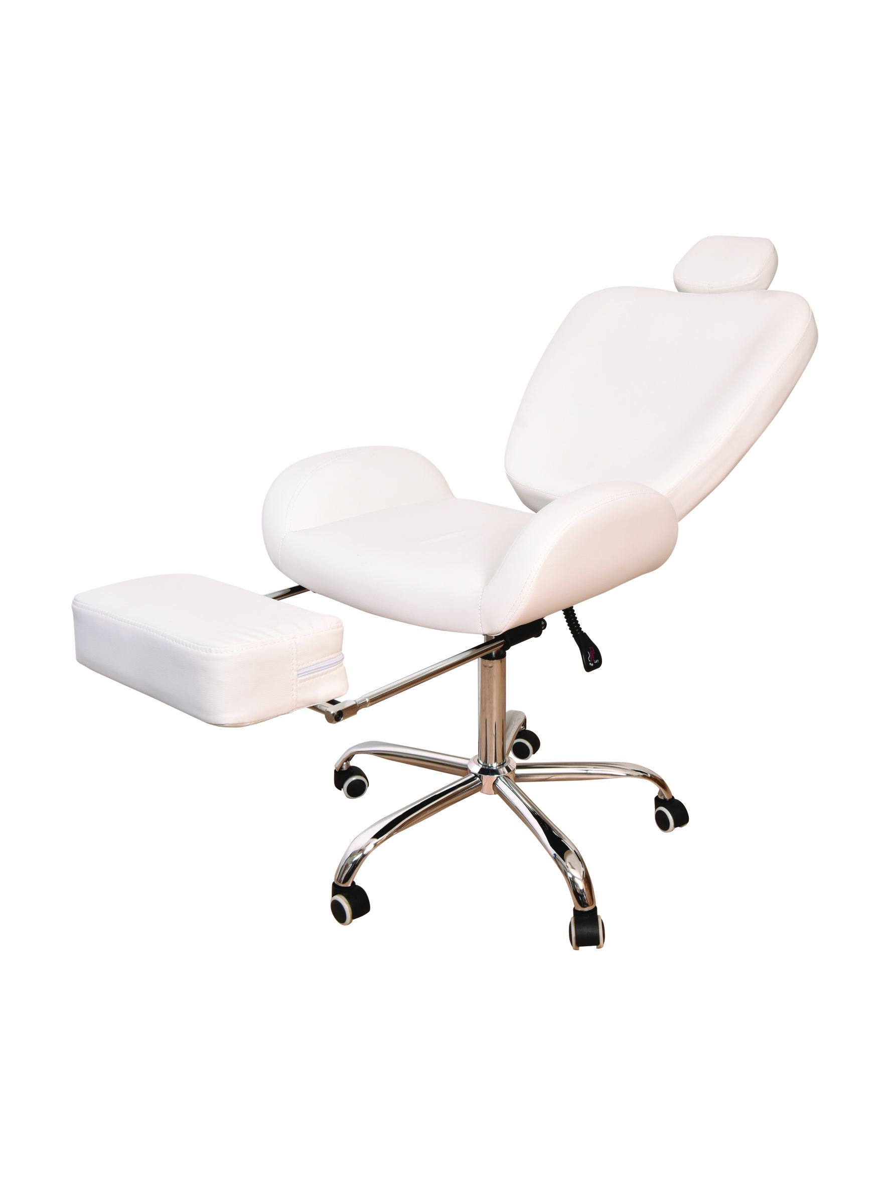 כיסא גבות משענות ליד קצרות +הדום